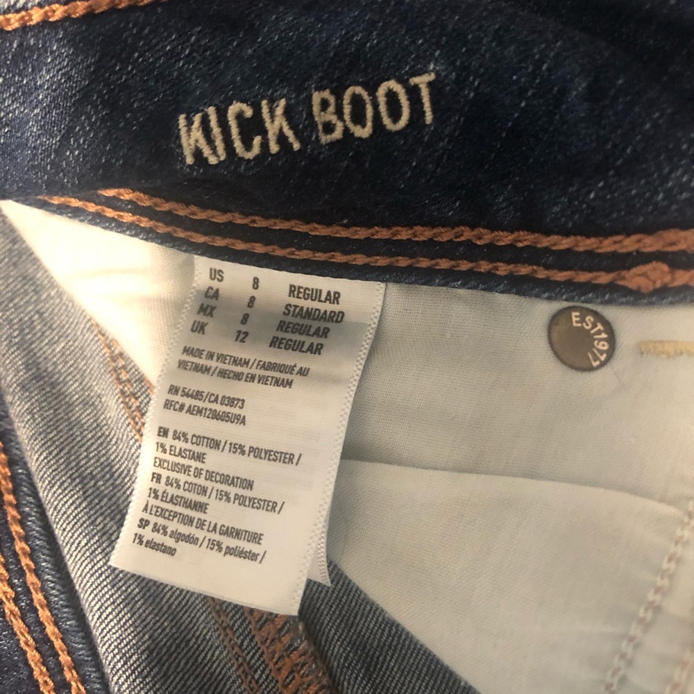American eagle outfitters Kick boot jeans dark